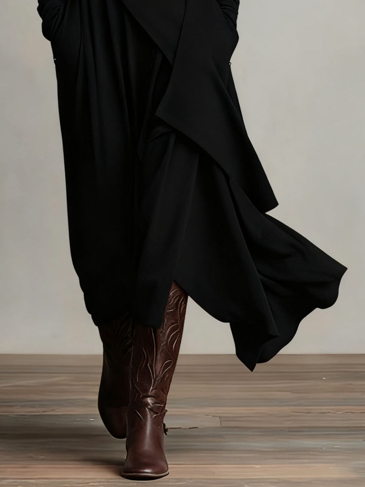 Fabiola | Turtleneck Maxi Dress