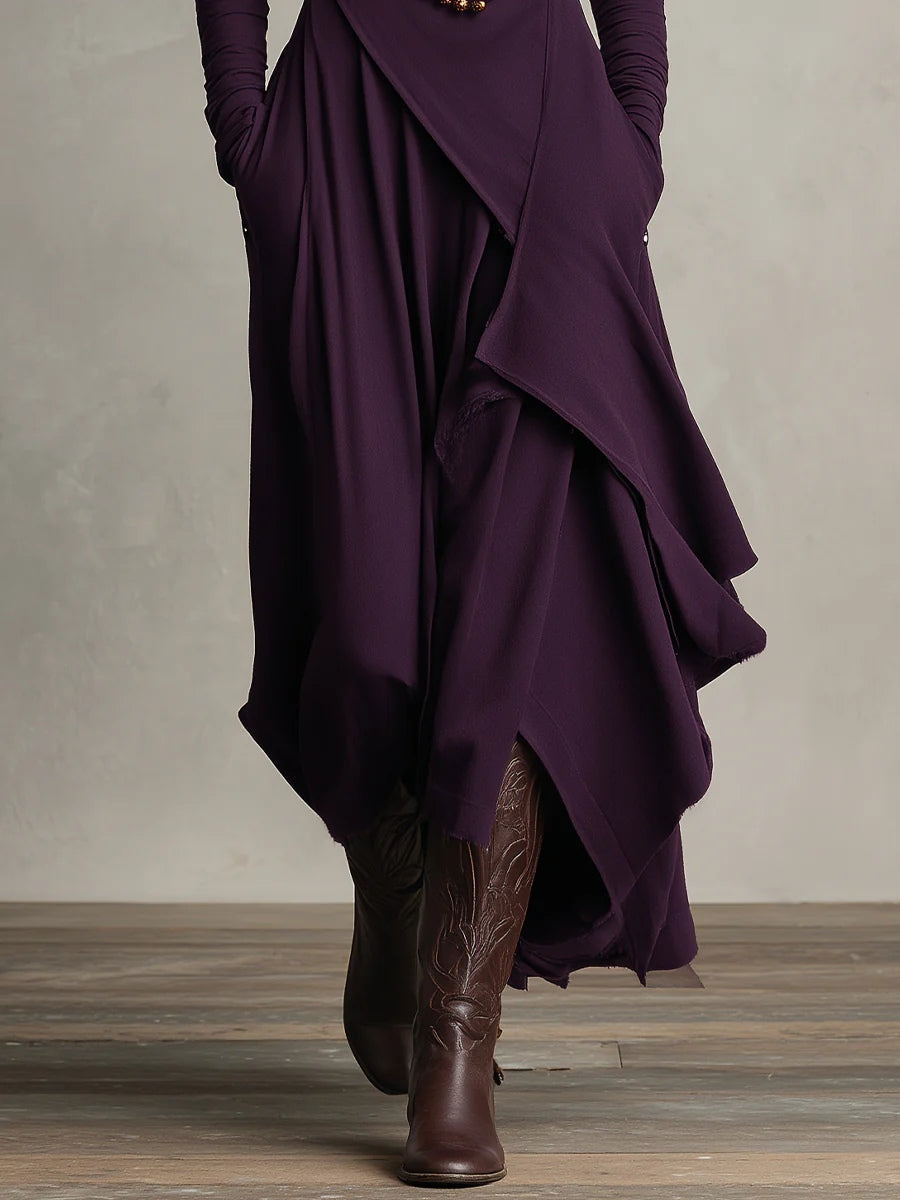 Dayna | Asymmetrical Maxi Dress