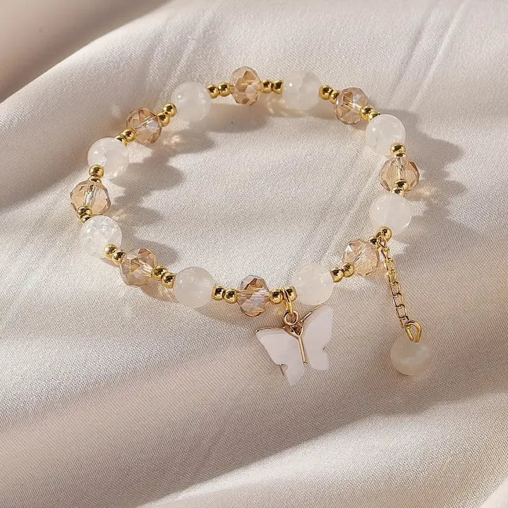 Elowena | Butterfly Beaded Bracelet