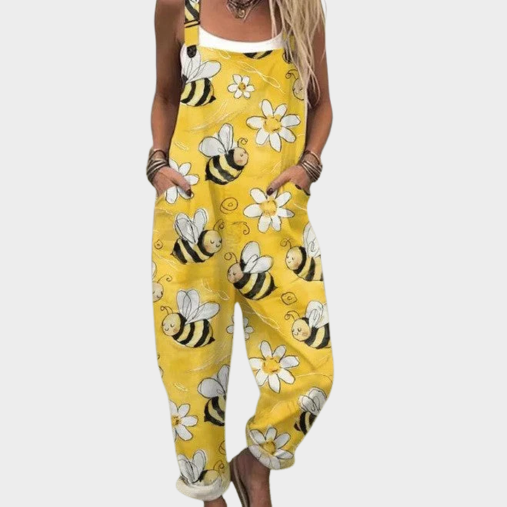 Victoria | Comfortable Printed Overalls