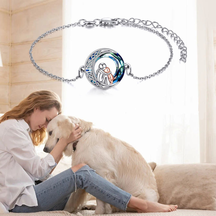 Delacy | Sterling Silver Dog Bracelet