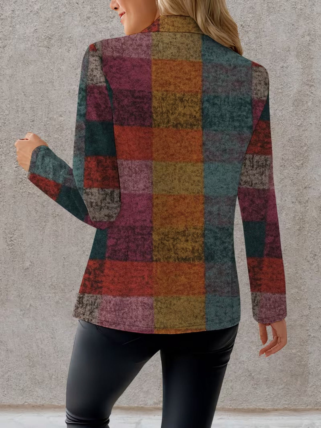 Joanna | Autumn Plaid Blazer