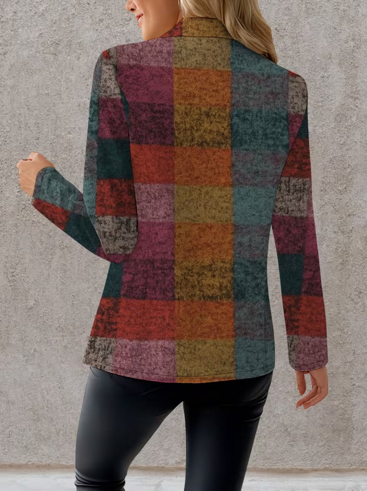 Joanna | Autumn Plaid Blazer