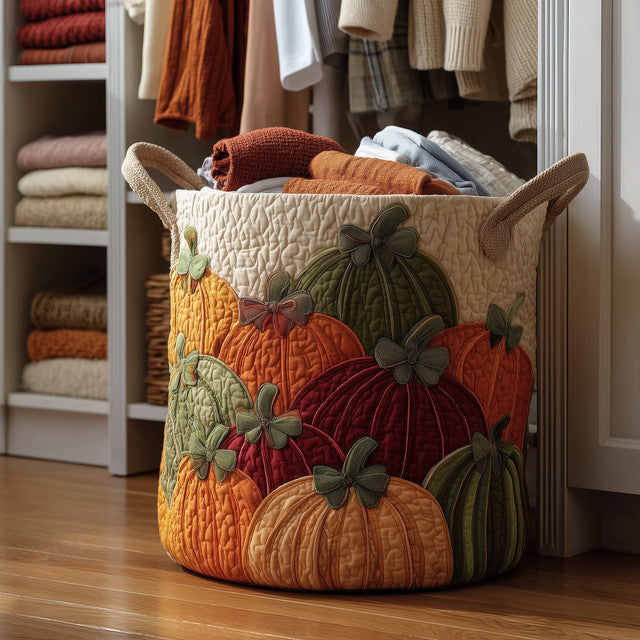 Sarah | Autumn Pumpkin Laundry Basket