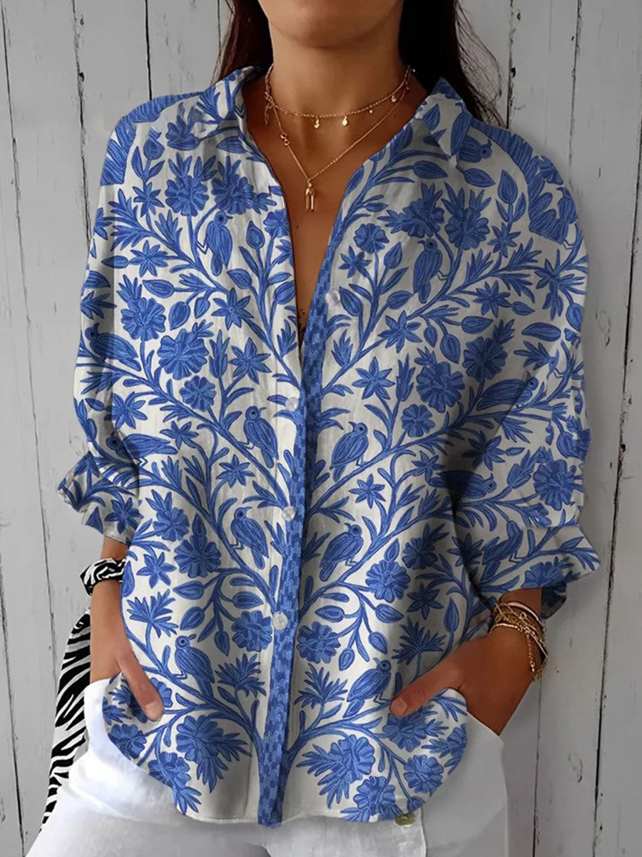 Fred | Comfortable Garden Blouse