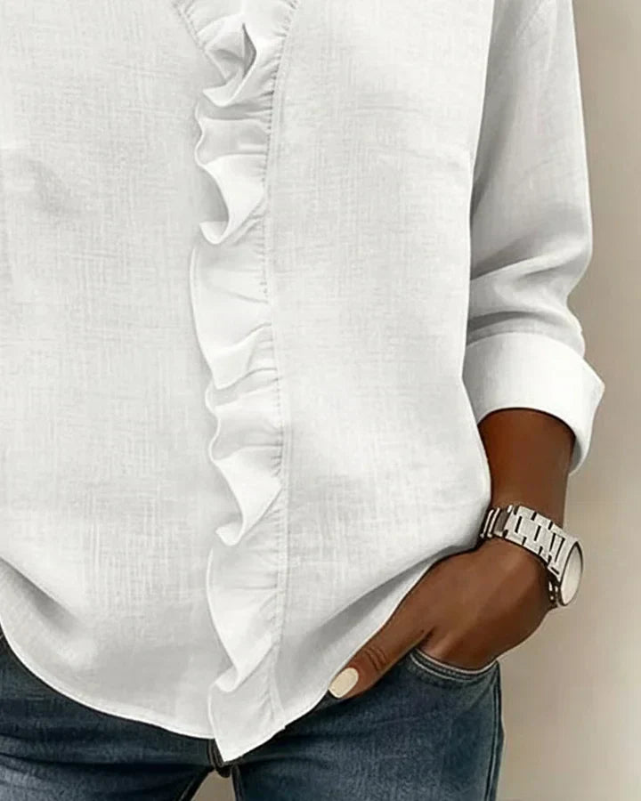 Ivy & Cole | Blouse with Ruffles