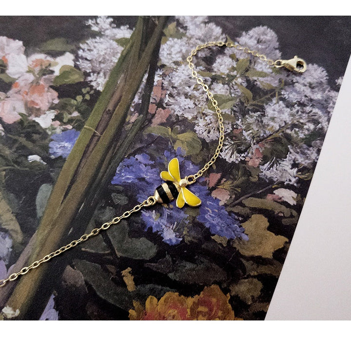 Amarantha | Gold Bee Bracelet
