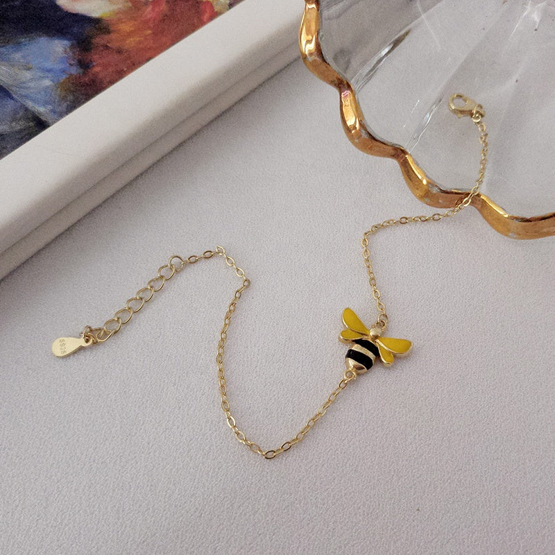 Amarantha | Gold Bee Bracelet