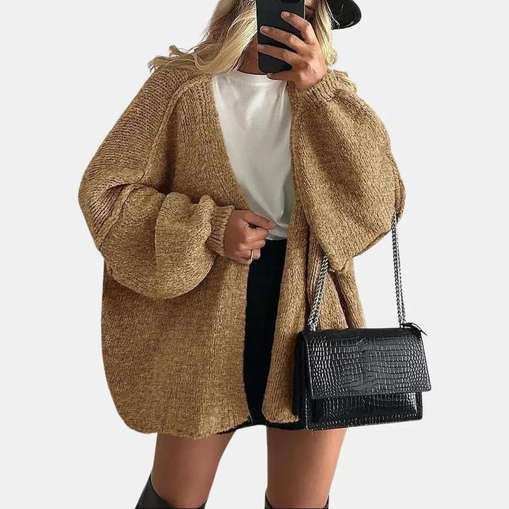 Veronika | Oversized Knit Cardigan