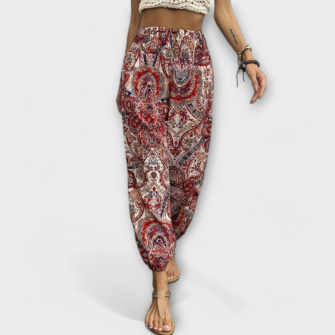 Scarlett | Ethnic Graphic Pants