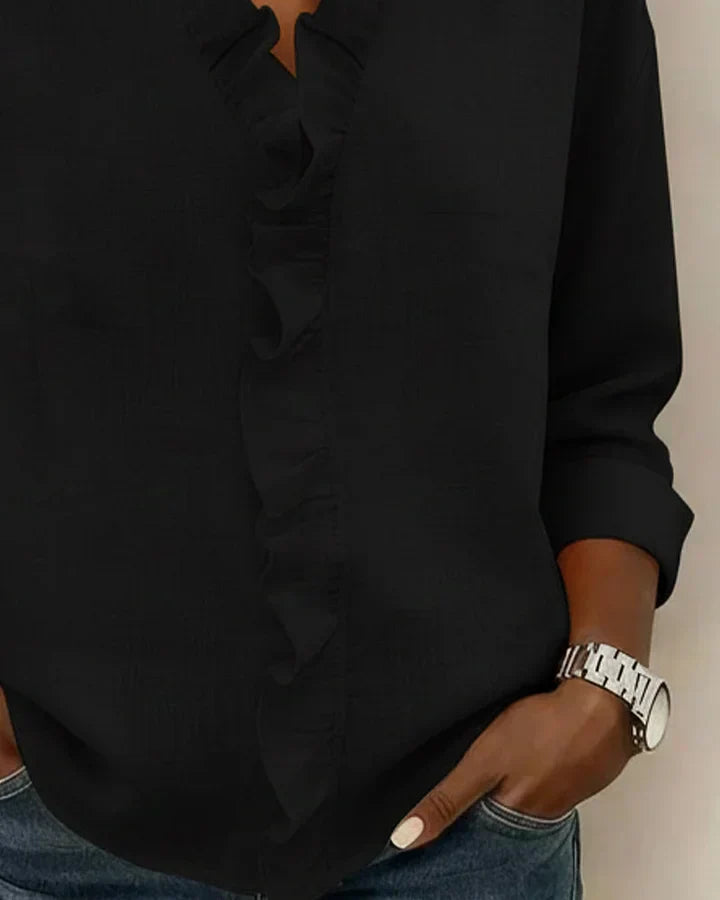 Ivy & Cole | Blouse with Ruffles