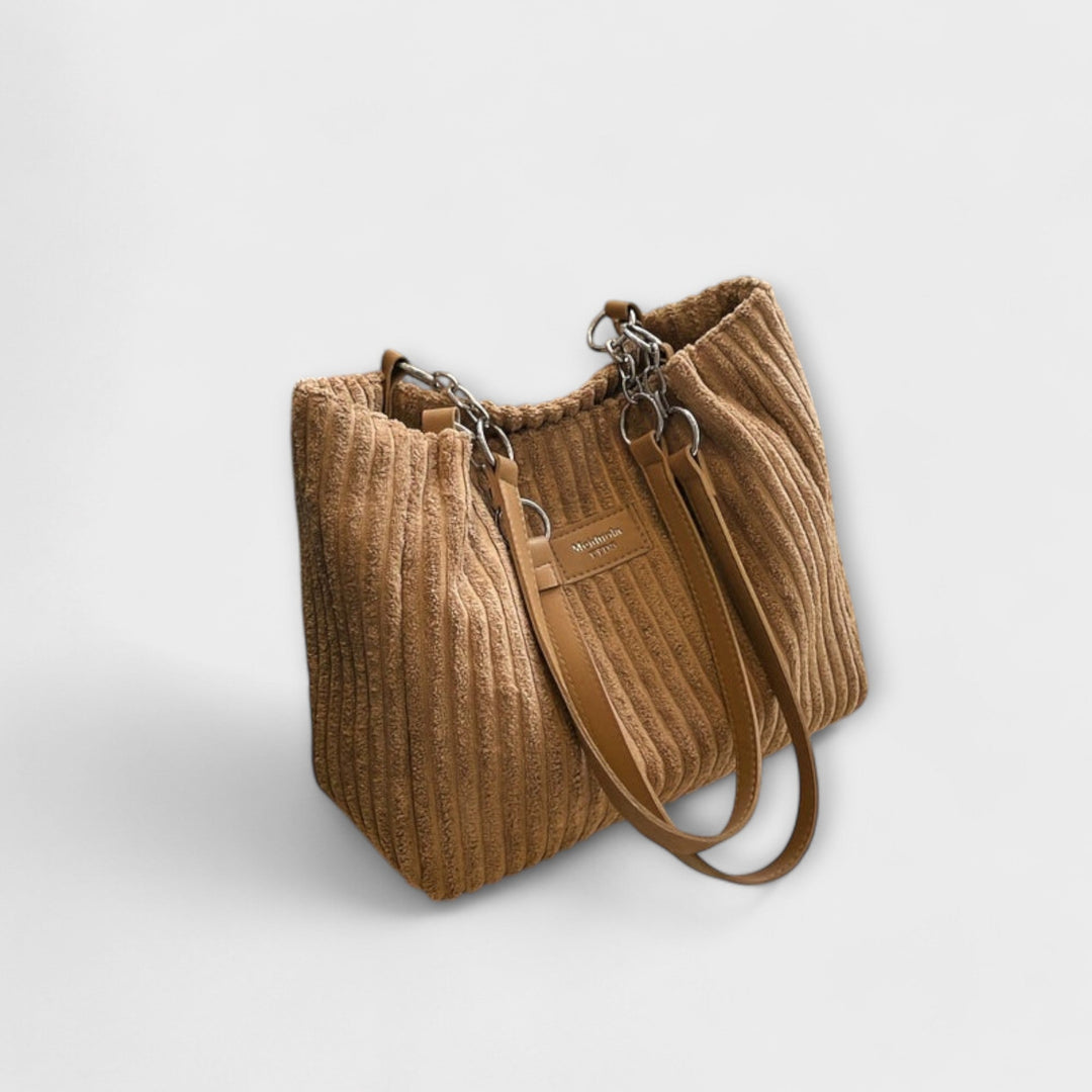 Florence | Soft Cord Shoulder Bag