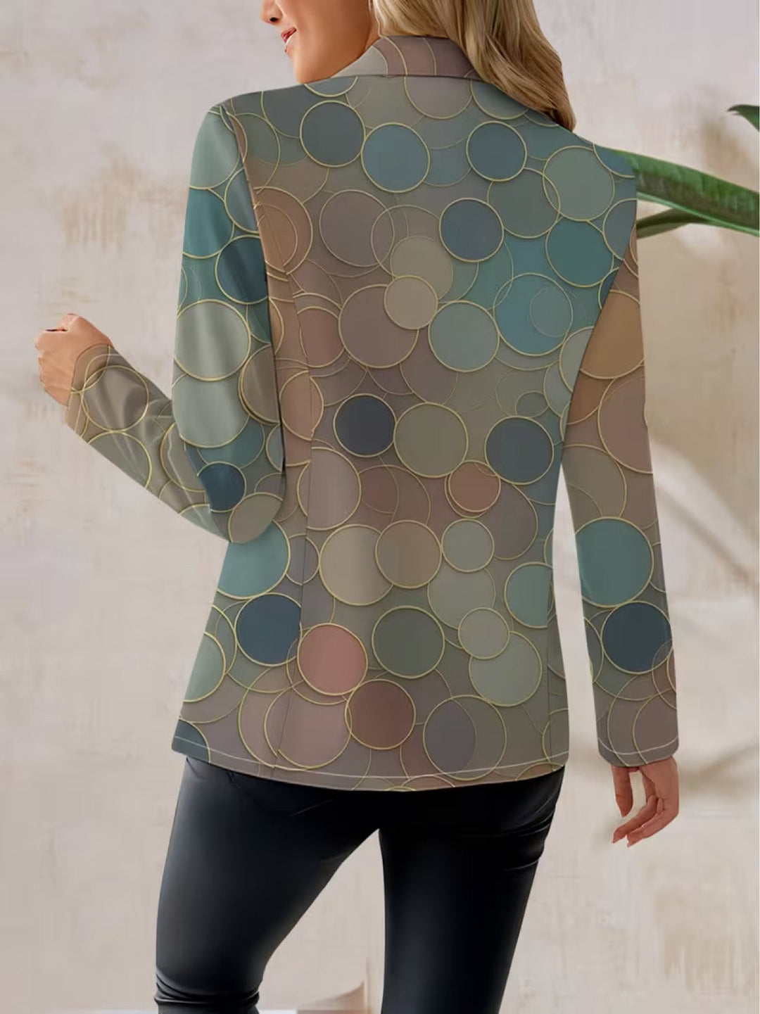 Priscilla | Dot Mosaic Blazer