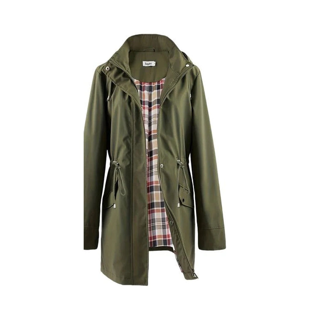 Michaela | Waterproof Detachable-Hood Rain Coat
