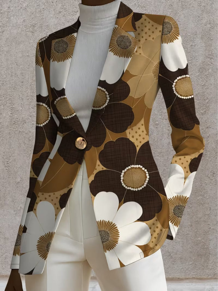 Freya | Daisy Print Blazer
