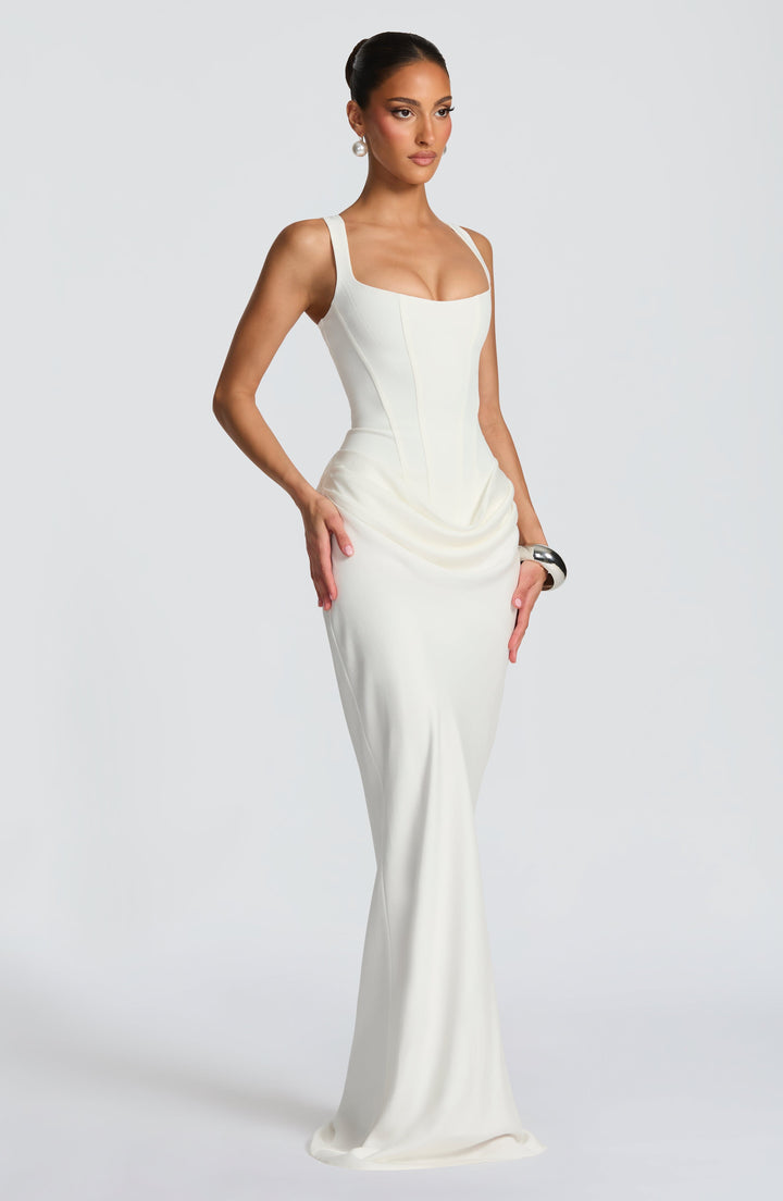 Mckenna | Square Neckline Maxi Dress