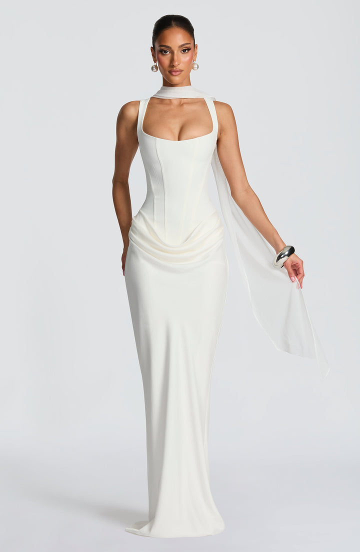 Mckenna | Square Neckline Maxi Dress