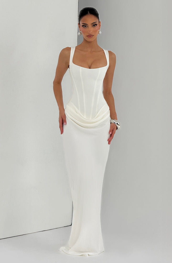 Mckenna | Square Neckline Maxi Dress