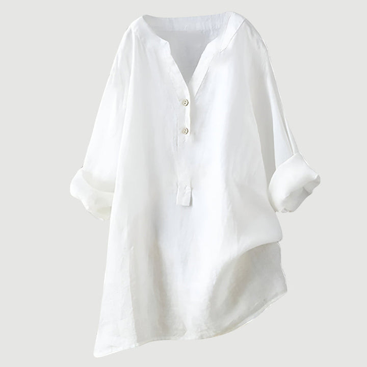 Evie | Comfortable Linen Blouse