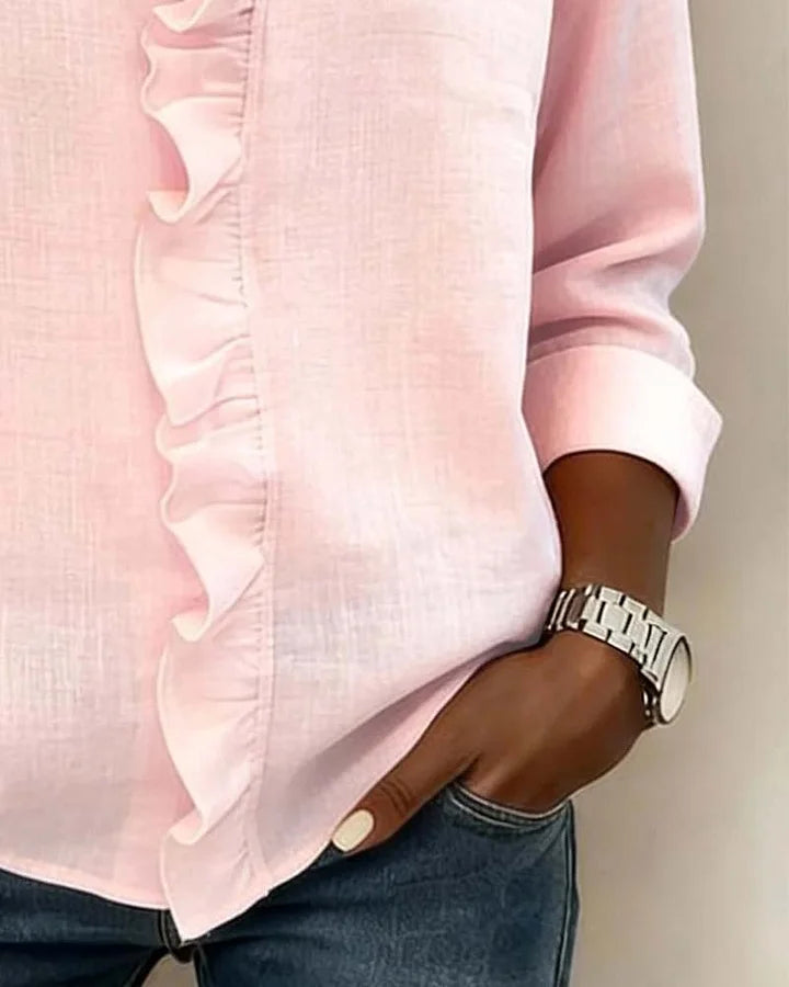 Ivy & Cole | Blouse with Ruffles