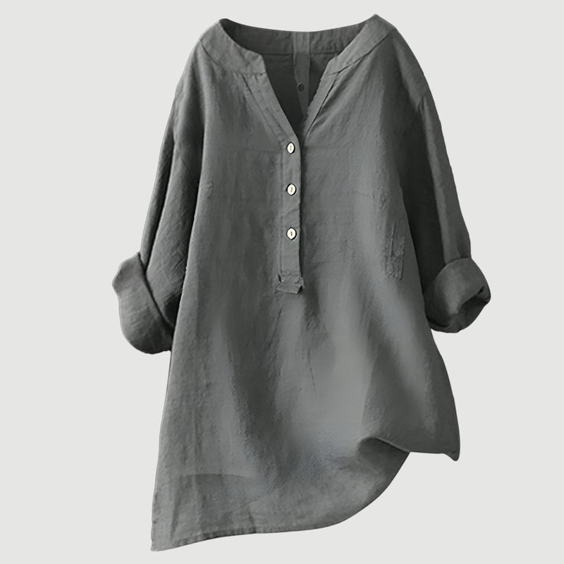 Evie | Comfortable Linen Blouse