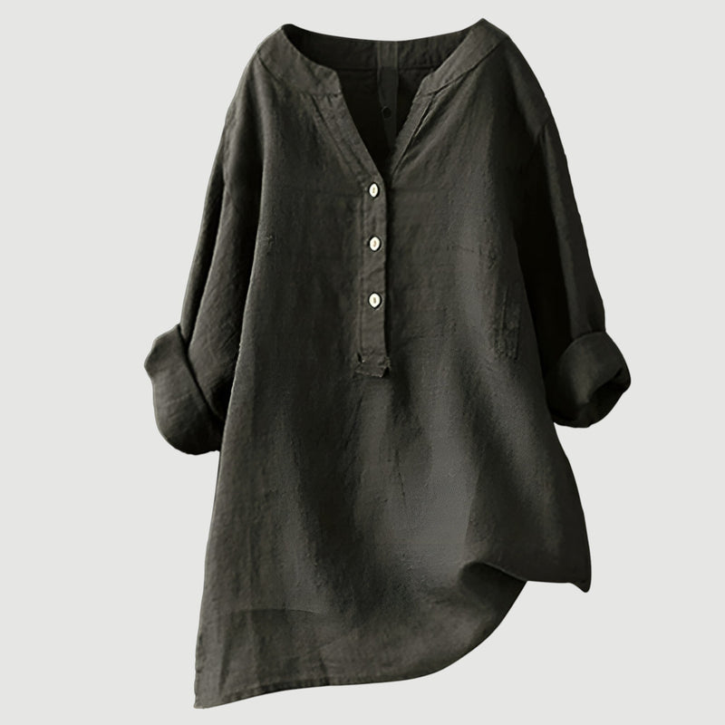 Evie | Comfortable Linen Blouse