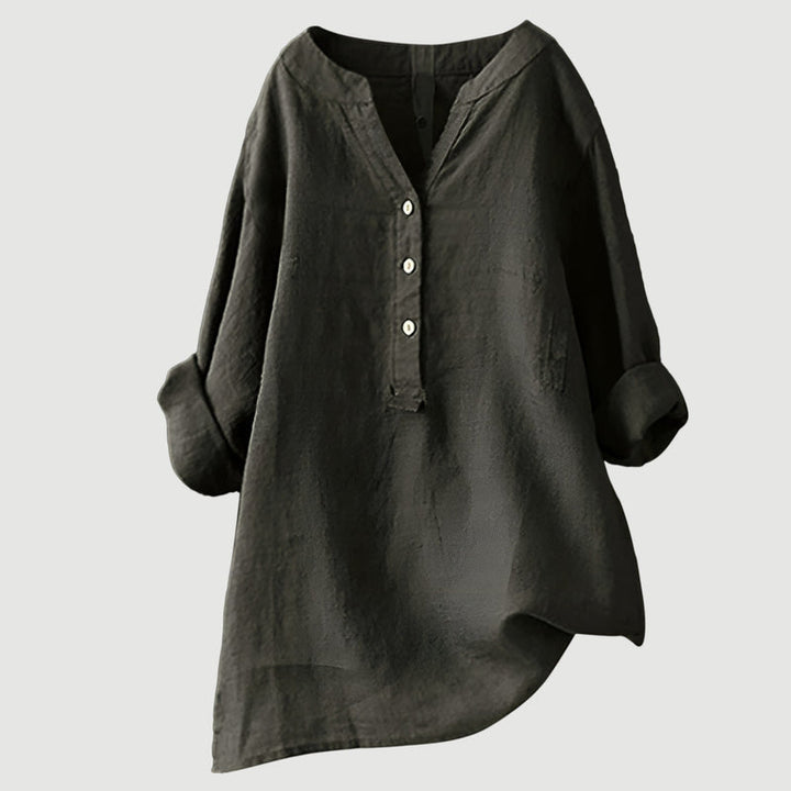 Evie | Comfortable Linen Blouse
