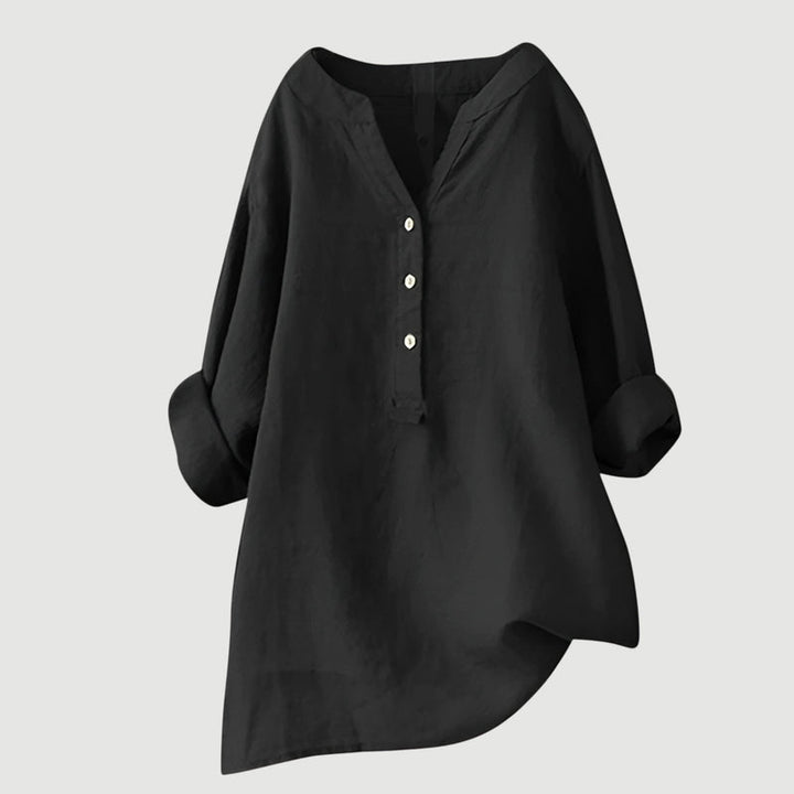 Evie | Comfortable Linen Blouse