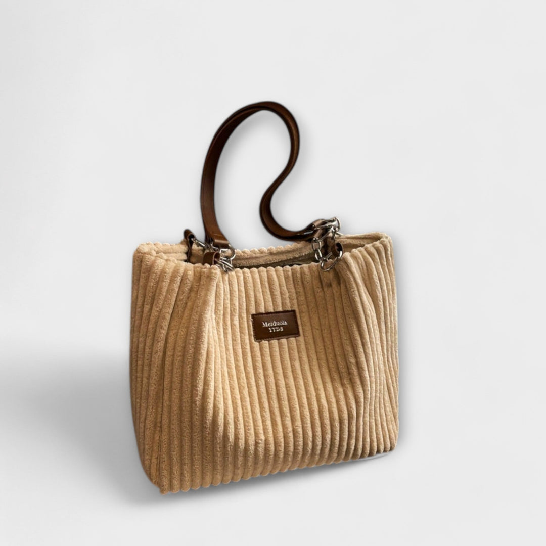 Florence | Soft Cord Shoulder Bag