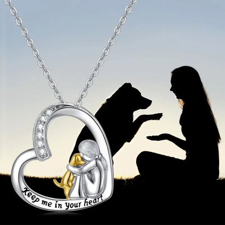 Gaynor | Sterling Silver Heart Necklace