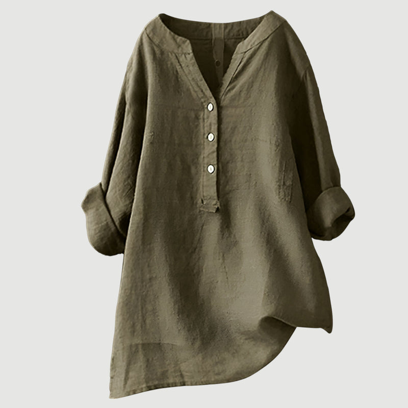 Evie | Comfortable Linen Blouse