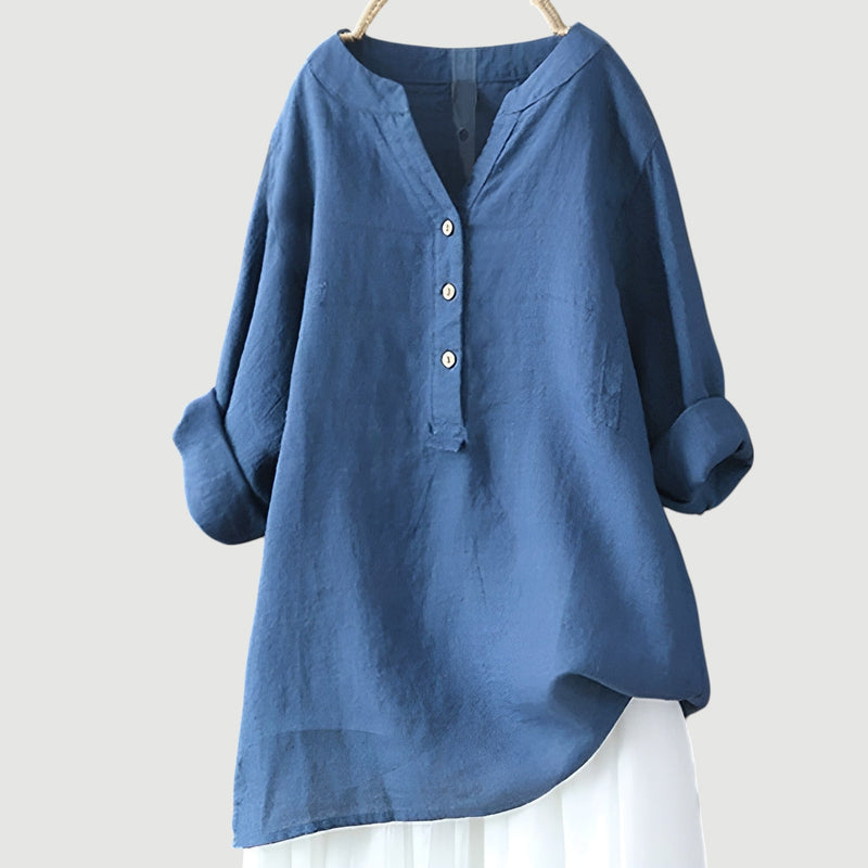 Evie | Comfortable Linen Blouse