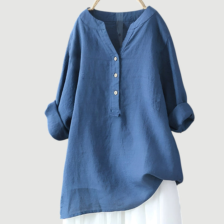Evie | Comfortable Linen Blouse