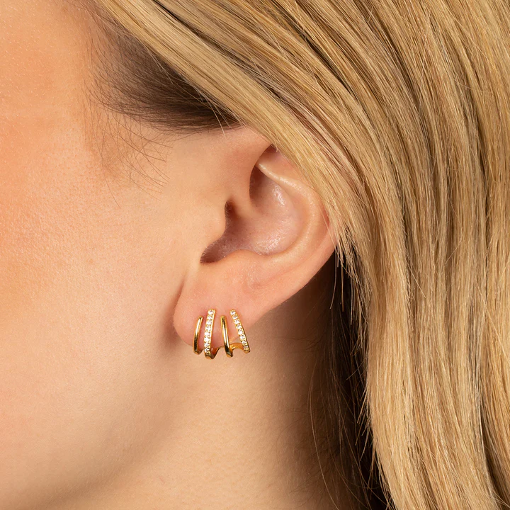Millie | Spiral Ear Cuff Earrings