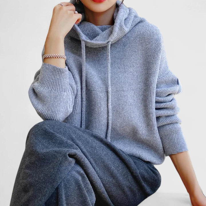Braelyn | Cozy Knit Hoodie