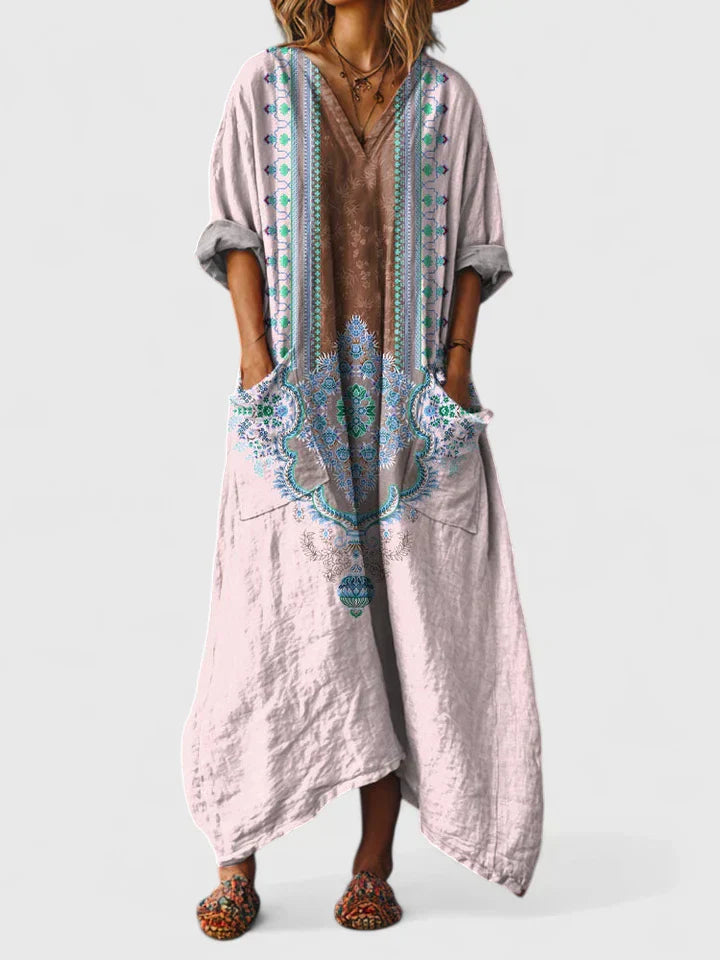 Elma | Elegant Loose Fit Maxi Dress