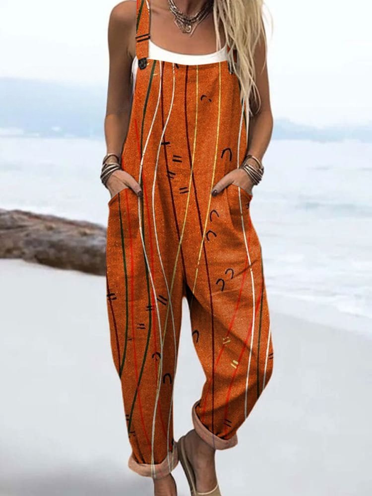 Edith | Artistic Line Jumpsuit