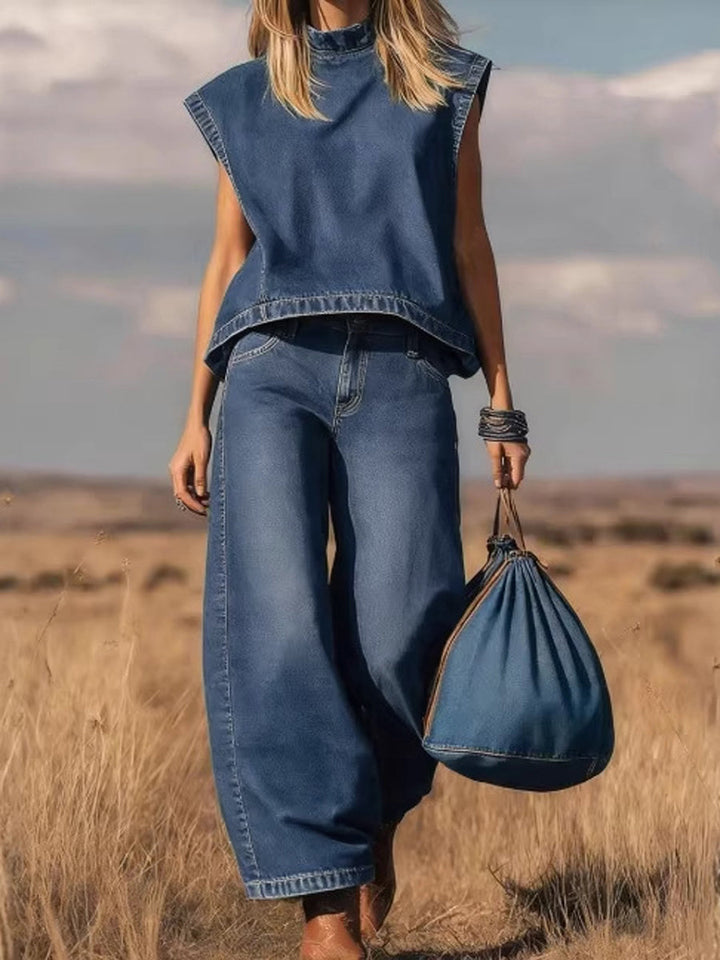 Merlina | Loose Set with Wide Trousers