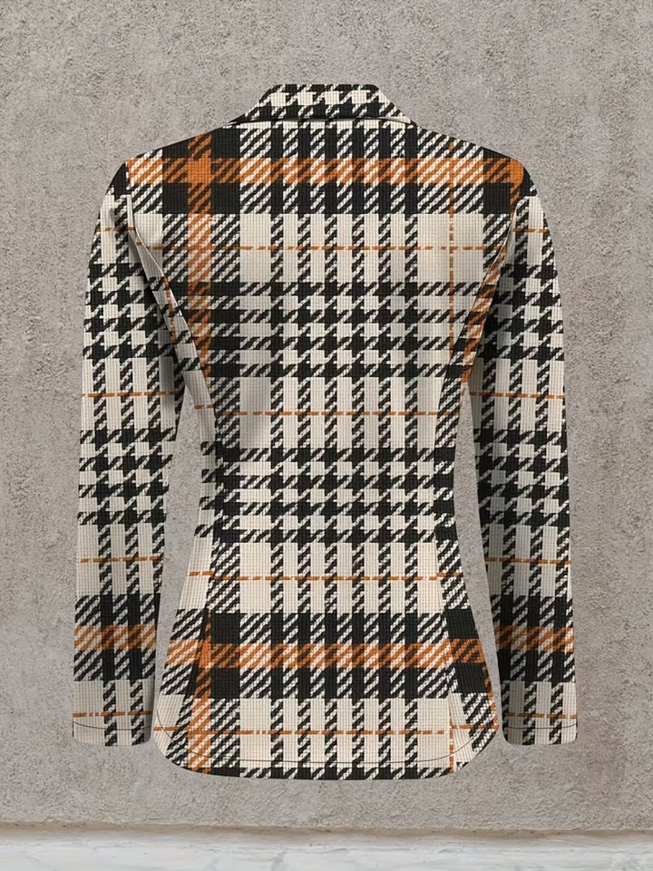 Rhianna | Houndstooth Tailored Blazer