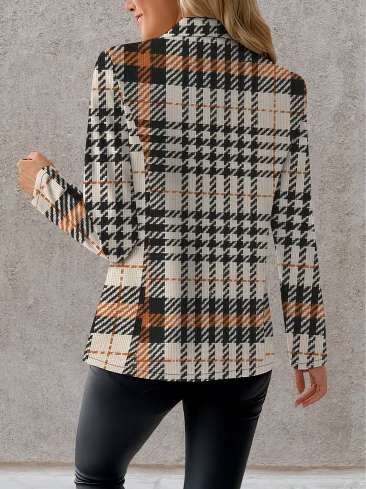 Rhianna | Houndstooth Tailored Blazer