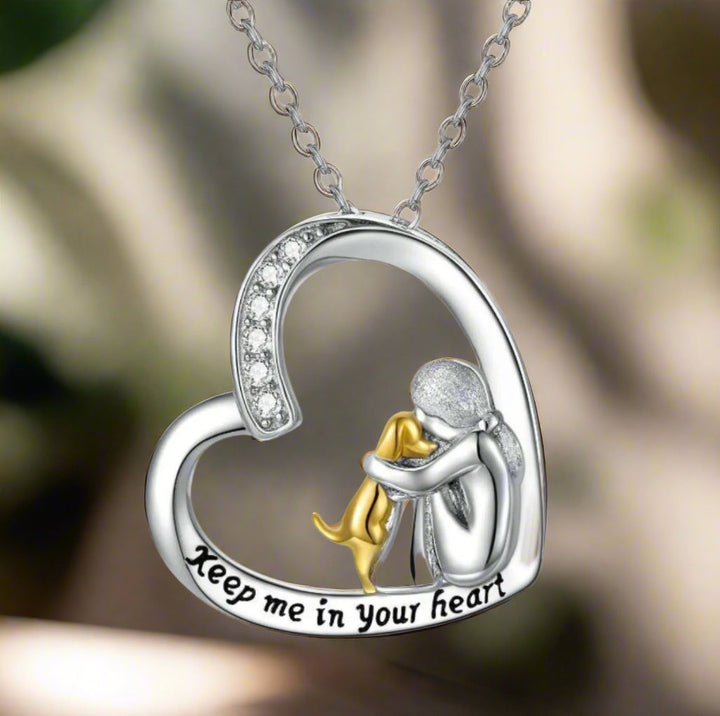 Gaynor | Sterling Silver Heart Necklace