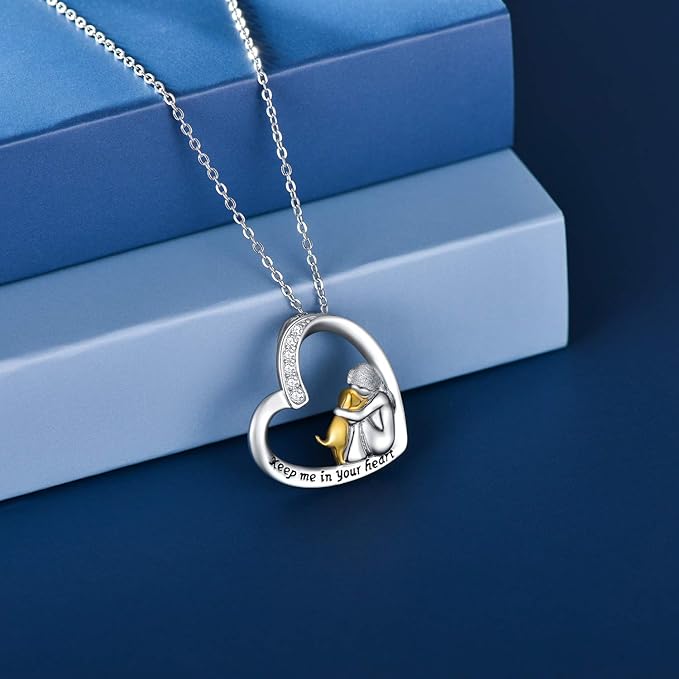 Gaynor | Sterling Silver Heart Necklace