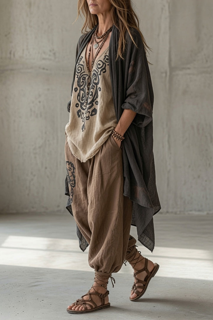Juliet | Bohemian Harem Pant Set