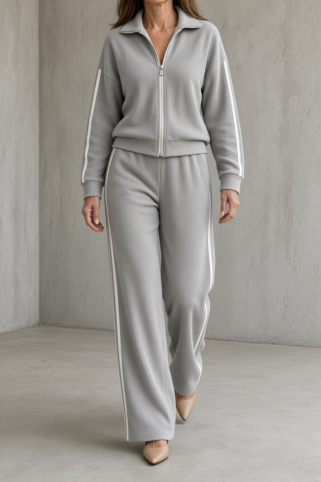 Deonna | Zip-Front Lounge Set