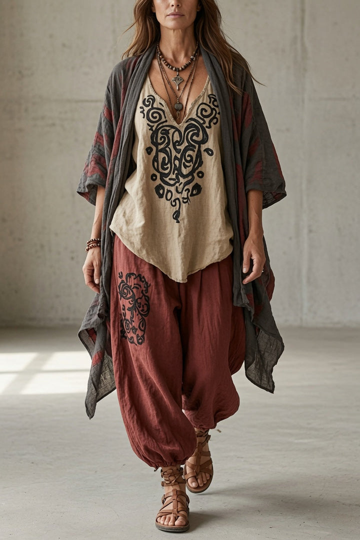 Juliet | Bohemian Harem Pant Set