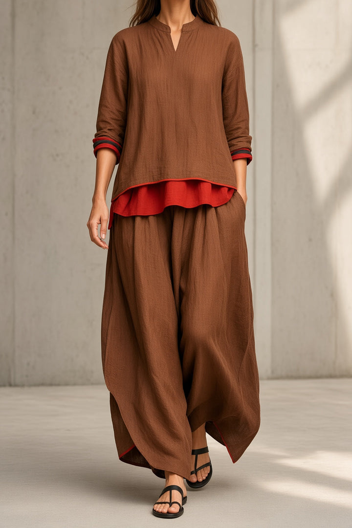 Yasmine | Relaxed Two-Piece Set