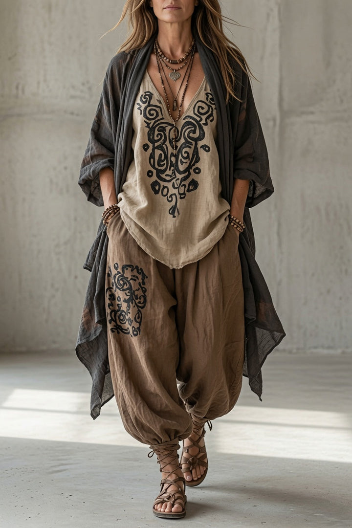 Juliet | Bohemian Harem Pant Set