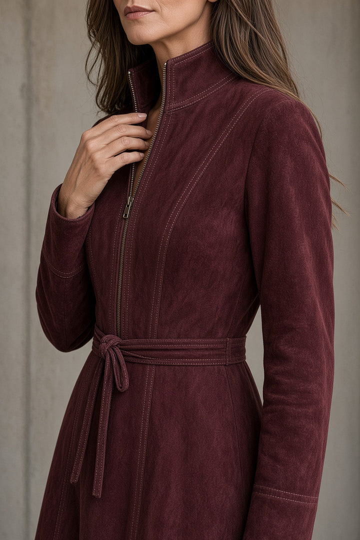 Joséphine | Vintage Belted A-Line Dress