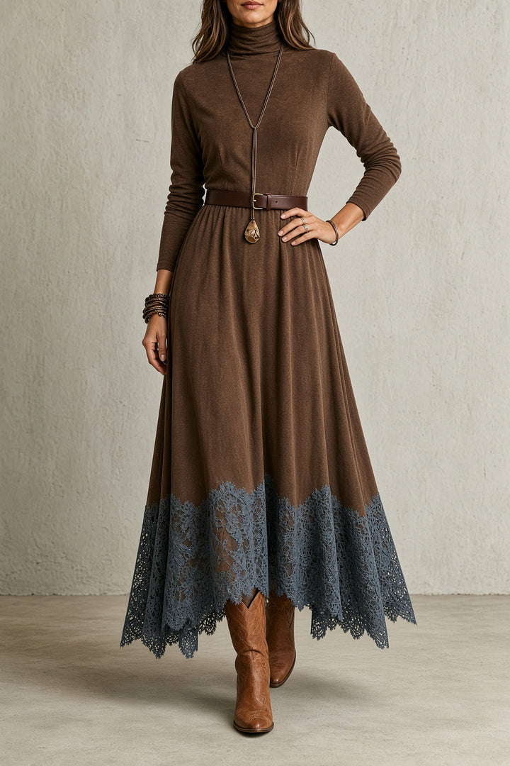 Philipa | Vintage Lace Midi Dress