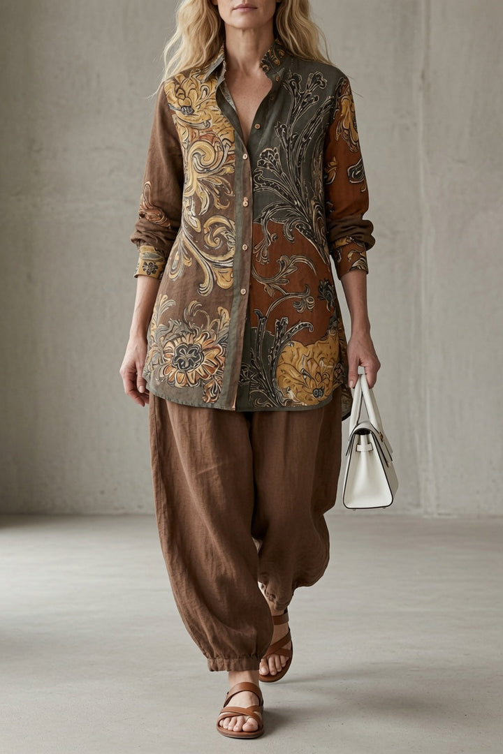 Kassandra | Vintage Button-Up Set
